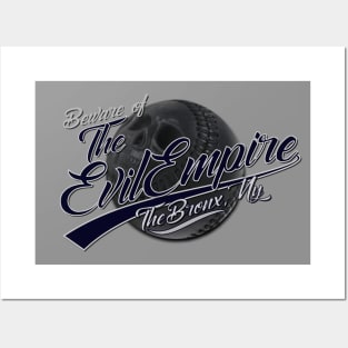 Beware of The Evil Empire Skull Ball Ver. Posters and Art